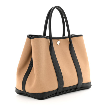 Hermes Toile Negonda Garden Party 30 TPM Trench Black 3 of 10