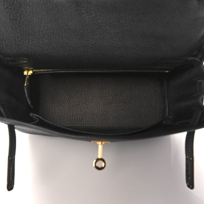 Hermes Togo Kelly Retourne 25 Black 17 of 37