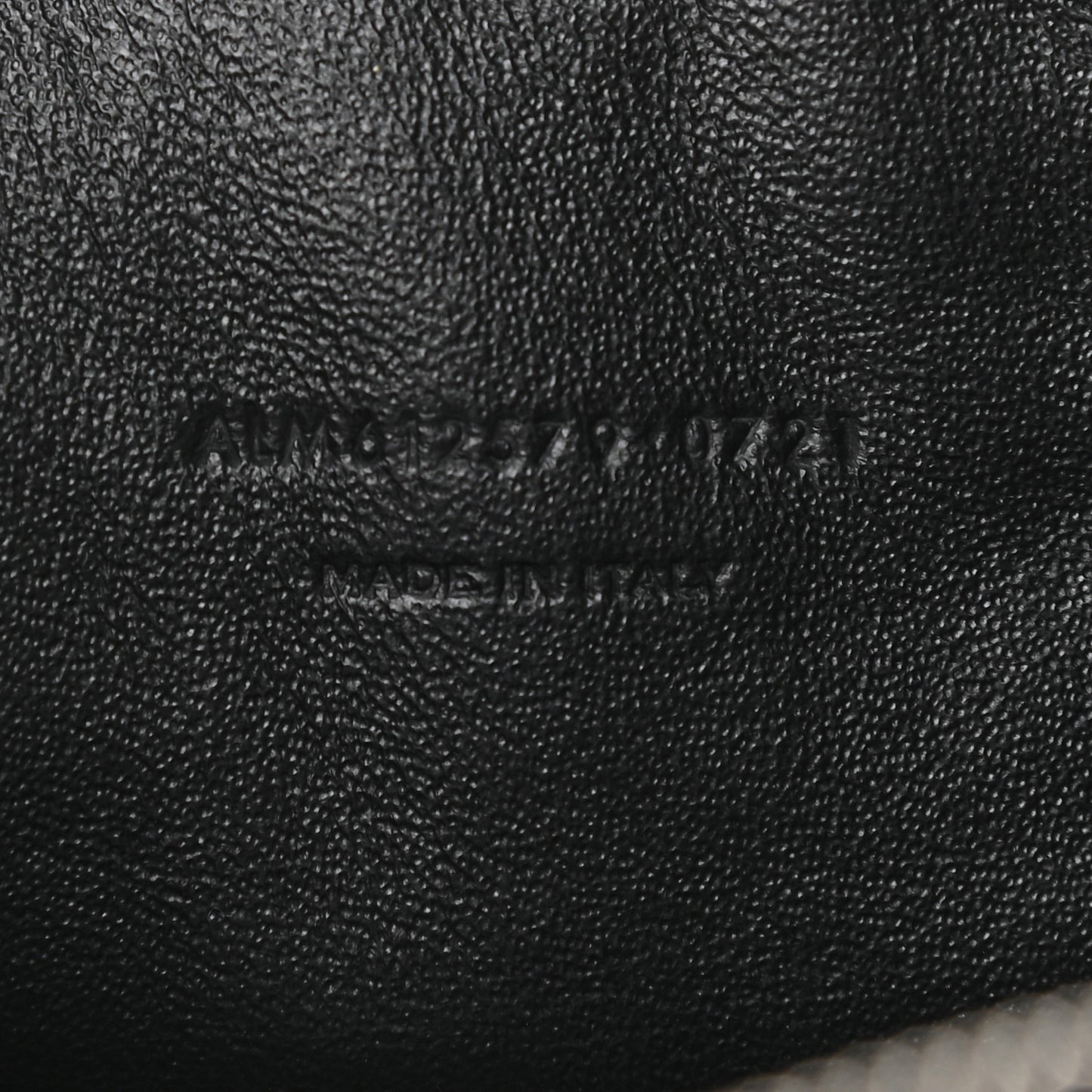 Grain De Poudre Matelasse Monogram Mini Lou Camera Bag Black