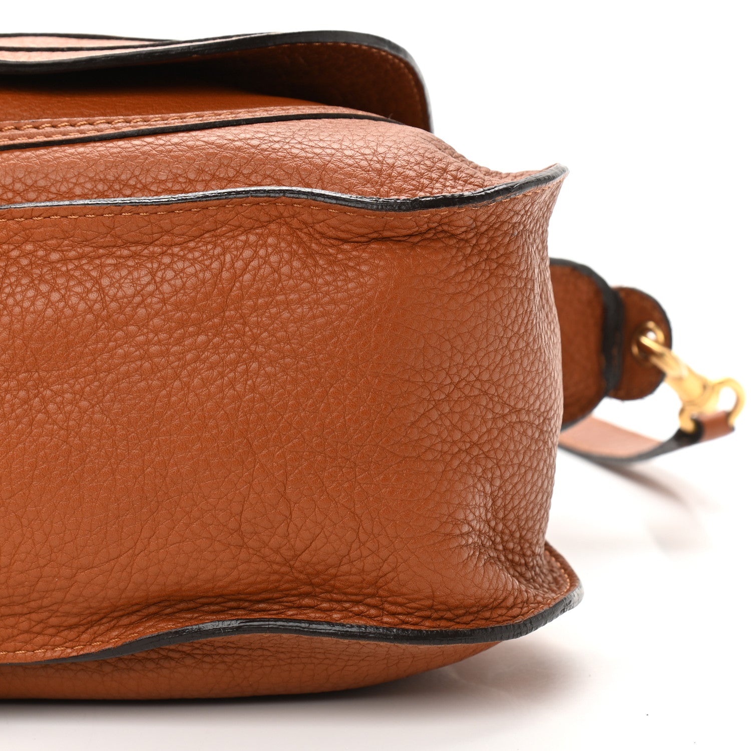 Chloe Calfskin Medium Marcie Satchel Tan 10 of 13