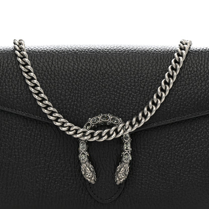 Gucci Calfskin Mini Dionysus Chain Wallet Black 8 of 13