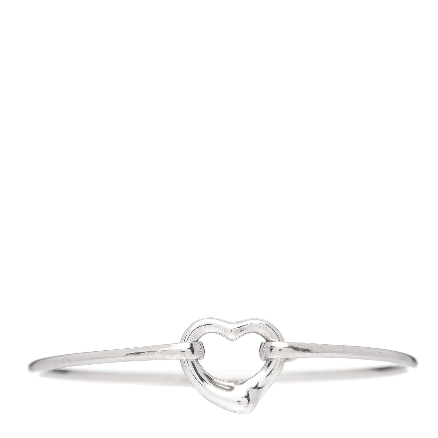 Sterling Silver Elsa Peretti Open Heart Bangle