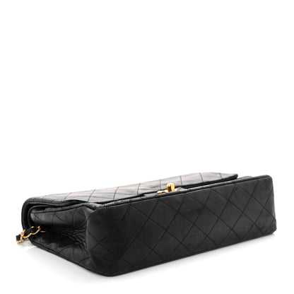 Chanel Lambskin Quilted Medium Double Flap Black 4 of 15