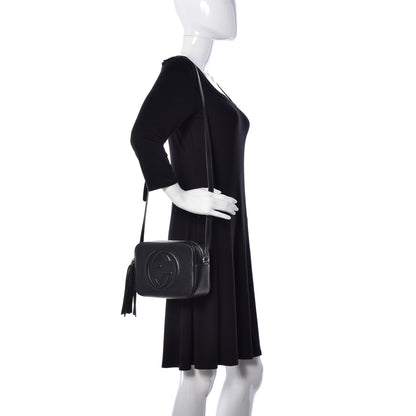 Gucci Pebbled Calfskin Small Soho Disco Bag Black 2 of 9