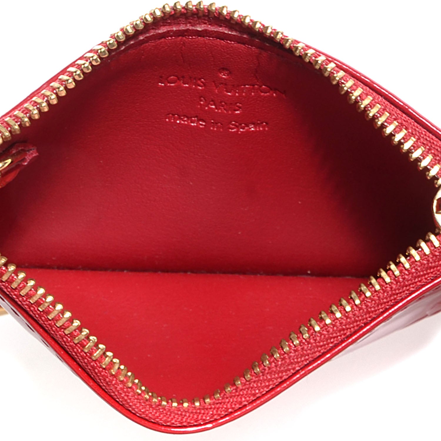 Louis Vuitton Vernis Key Pouch Pomme D'Amour 5 of 7