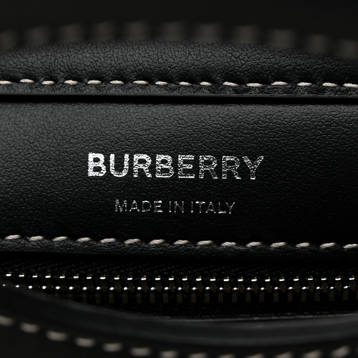 Burberry Smooth Calfskin Archive Canvas Check Mini Pocket Bag Butter Beige Black 6 of 11
