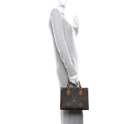 Louis Vuitton Reverse Monogram Giant Onthego PM 2 of 9