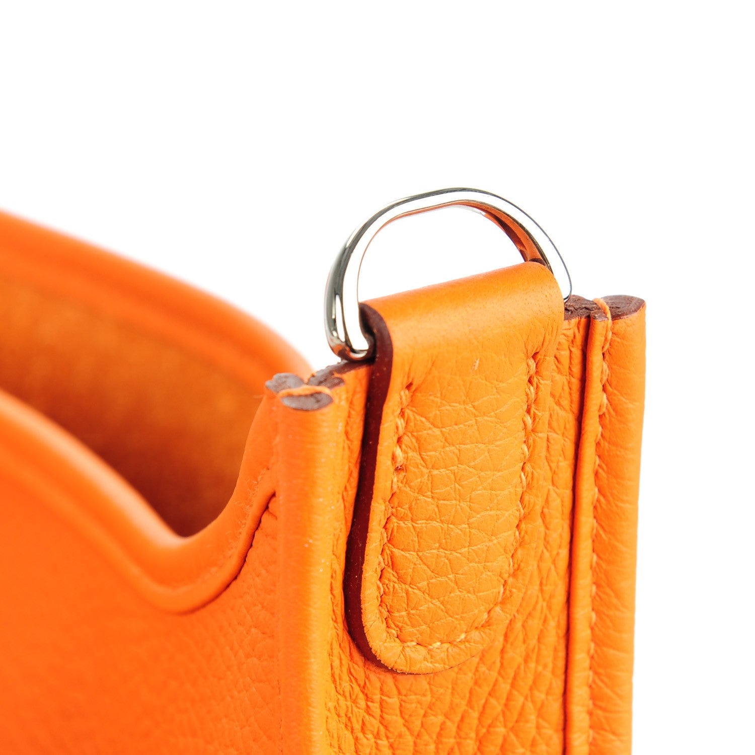 Hermes Togo Evelyne III PM Orange 11 of 12