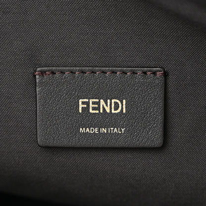 Fendi Wool Vitello King FF 1974 Diagonal Clutch Shoulder Bag Beige Cammello Sand 6 of 10