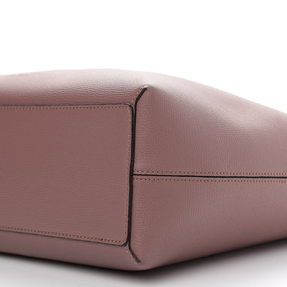 Burberry Grainy Calfskin Haymarket Check Medium Reversible Tote Dusty Pink 18 of 18