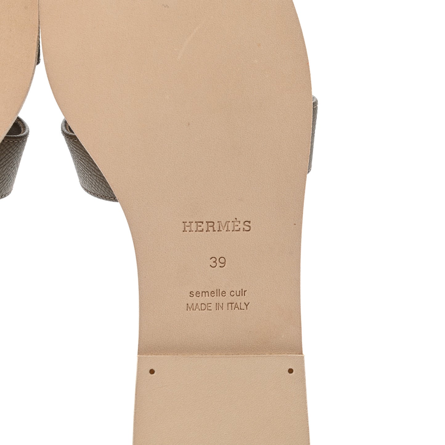 Epsom Oran Sandals 39 Etoupe