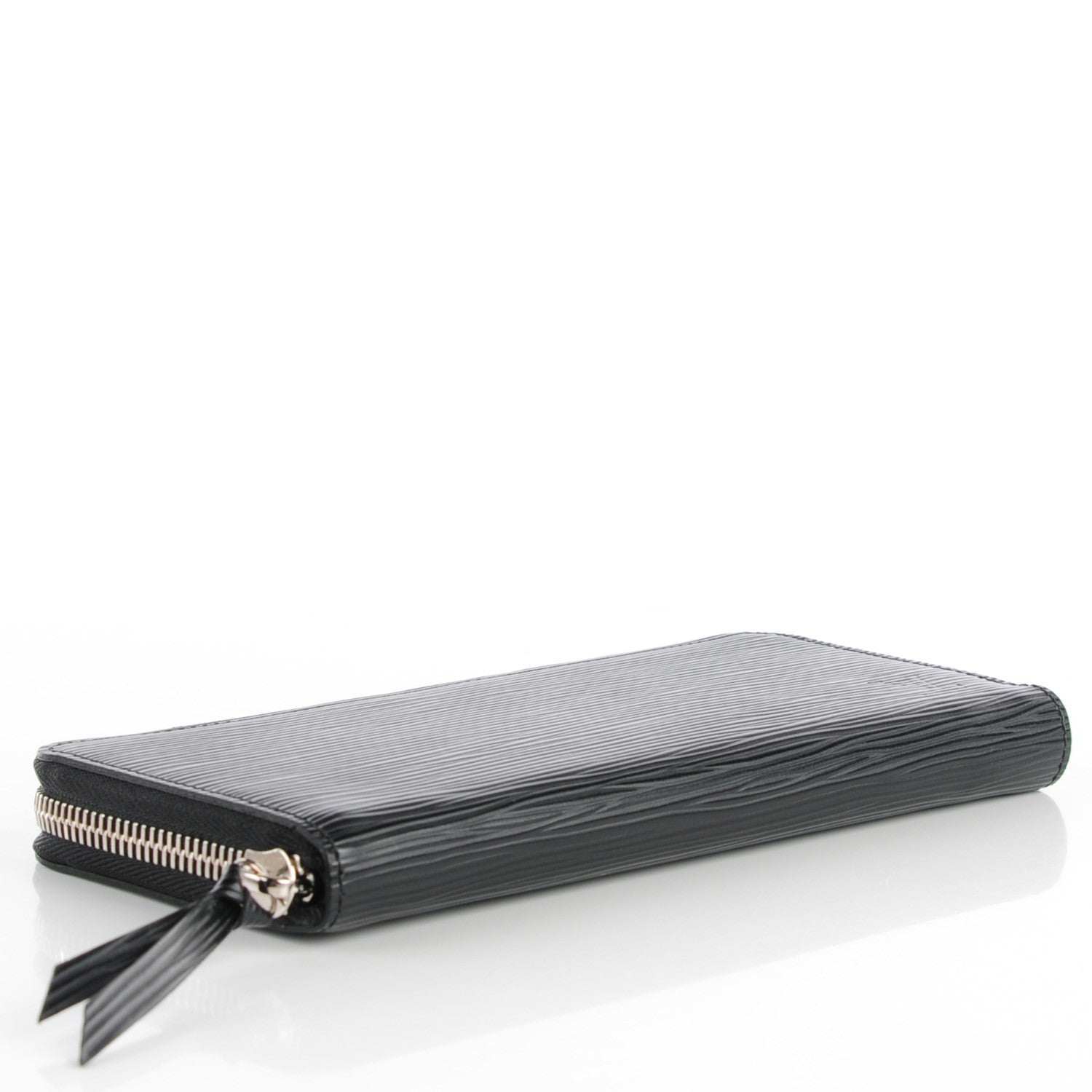 Louis Vuitton Epi Clemence Wallet Black 4 of 8