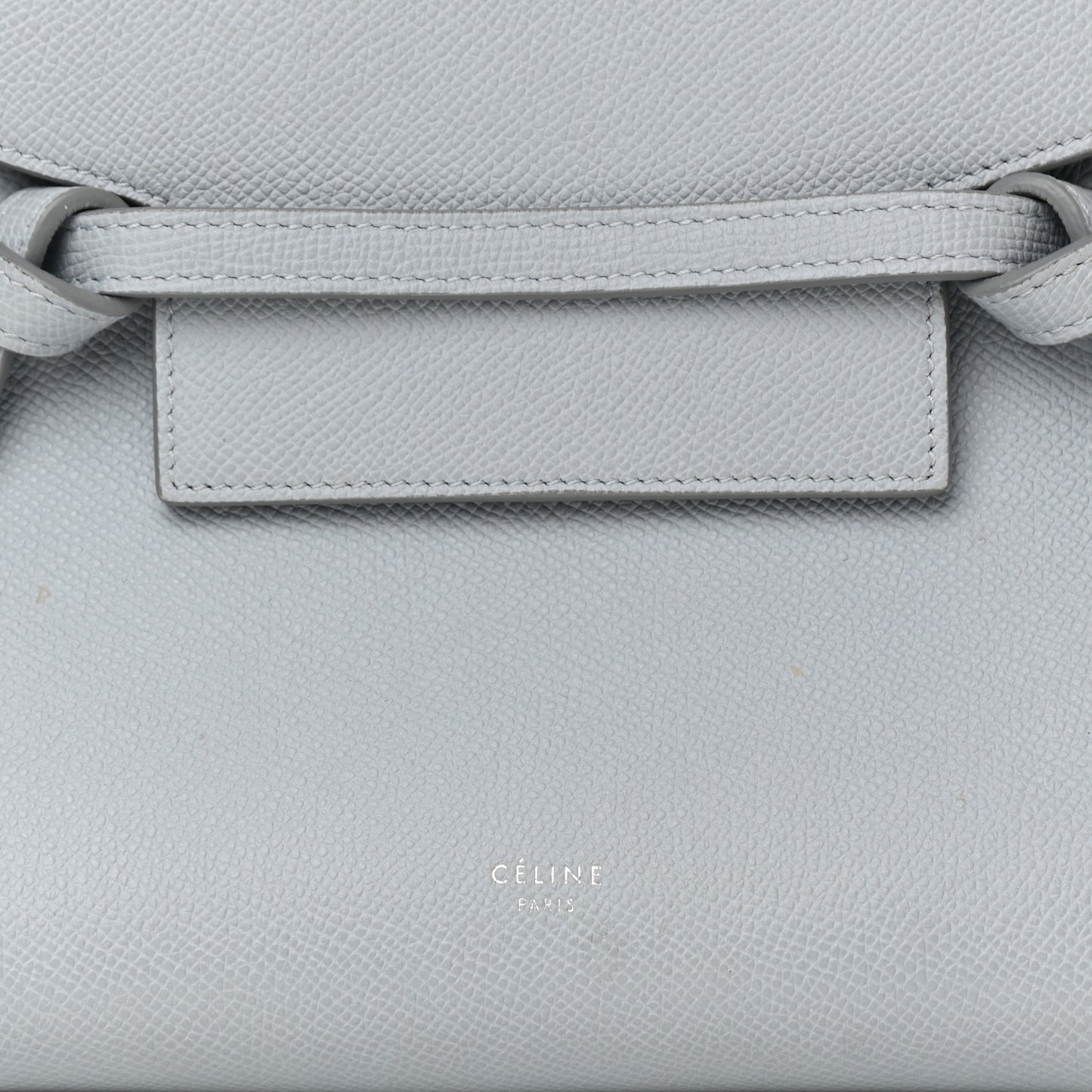 Grained Calfskin Nano Belt Bag Mineral