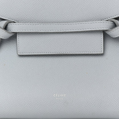 Celine Grained Calfskin Nano Belt Bag Mineral 8 of 8