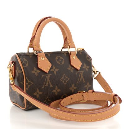 Louis Vuitton Monogram Nano Speedy Bandouliere 3 of 11