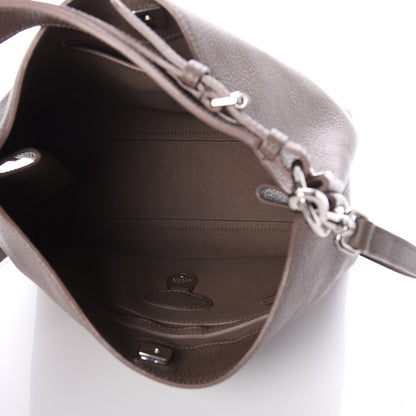 Mulberry Goat Printed Calfskin Small Freya Hobo Taupe 6 of 8