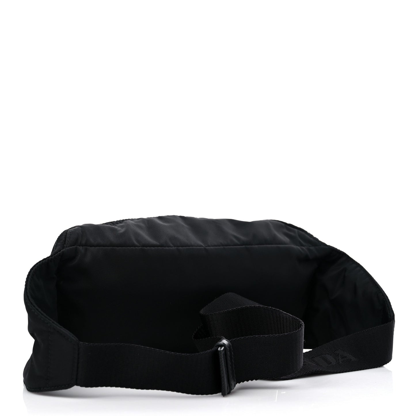 Re-Nylon Saffiano Belt Bag Black
