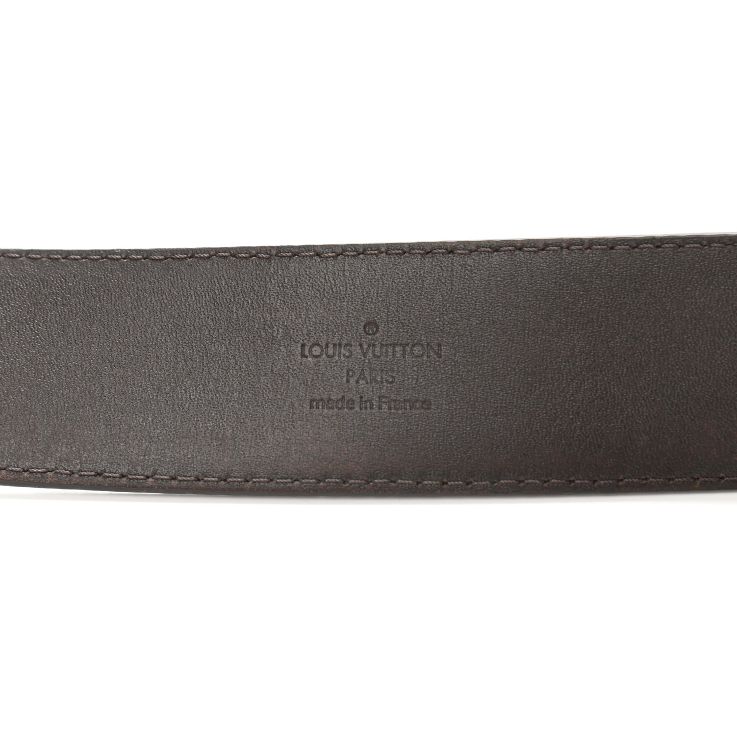 Damier Ebene 40mm LV Initiales Belt 85 34