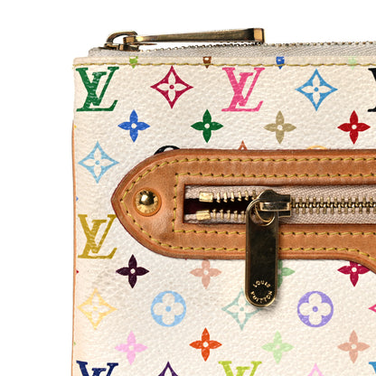 Louis Vuitton Monogram Multicolor Pochette Plate GM White 14 of 14