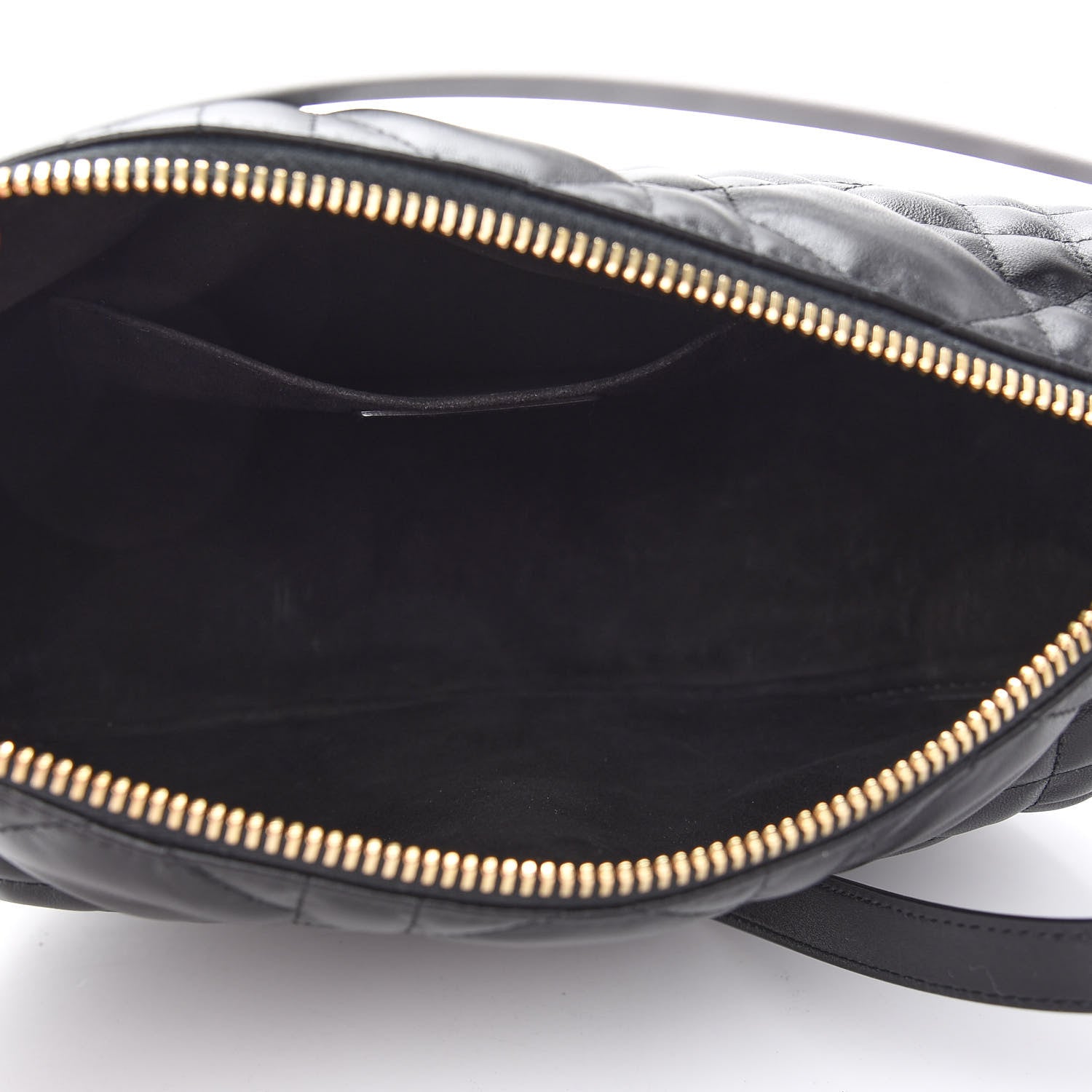 Christian Dior Lambskin Cannage Medium Dior Vibe Hobo Bag Black 5 of 8