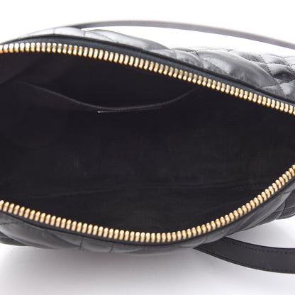 Christian Dior Lambskin Cannage Medium Dior Vibe Hobo Bag Black 5 of 8