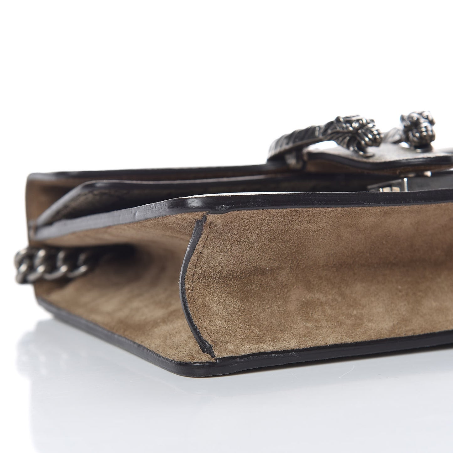 GG Supreme Monogram Mini Dionysus Shoulder Bag Taupe