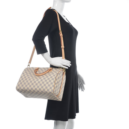 Louis Vuitton Damier Azur Speedy Bandouliere 30 2 of 12