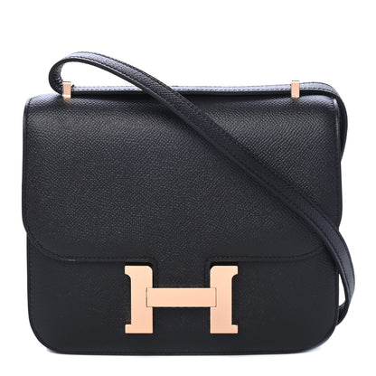 Hermes Epsom Constance 18 Black 2 of 4
