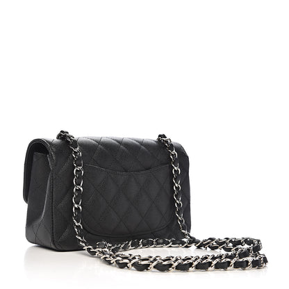 Chanel Caviar Quilted Mini Rectangular Flap Black 3 of 10