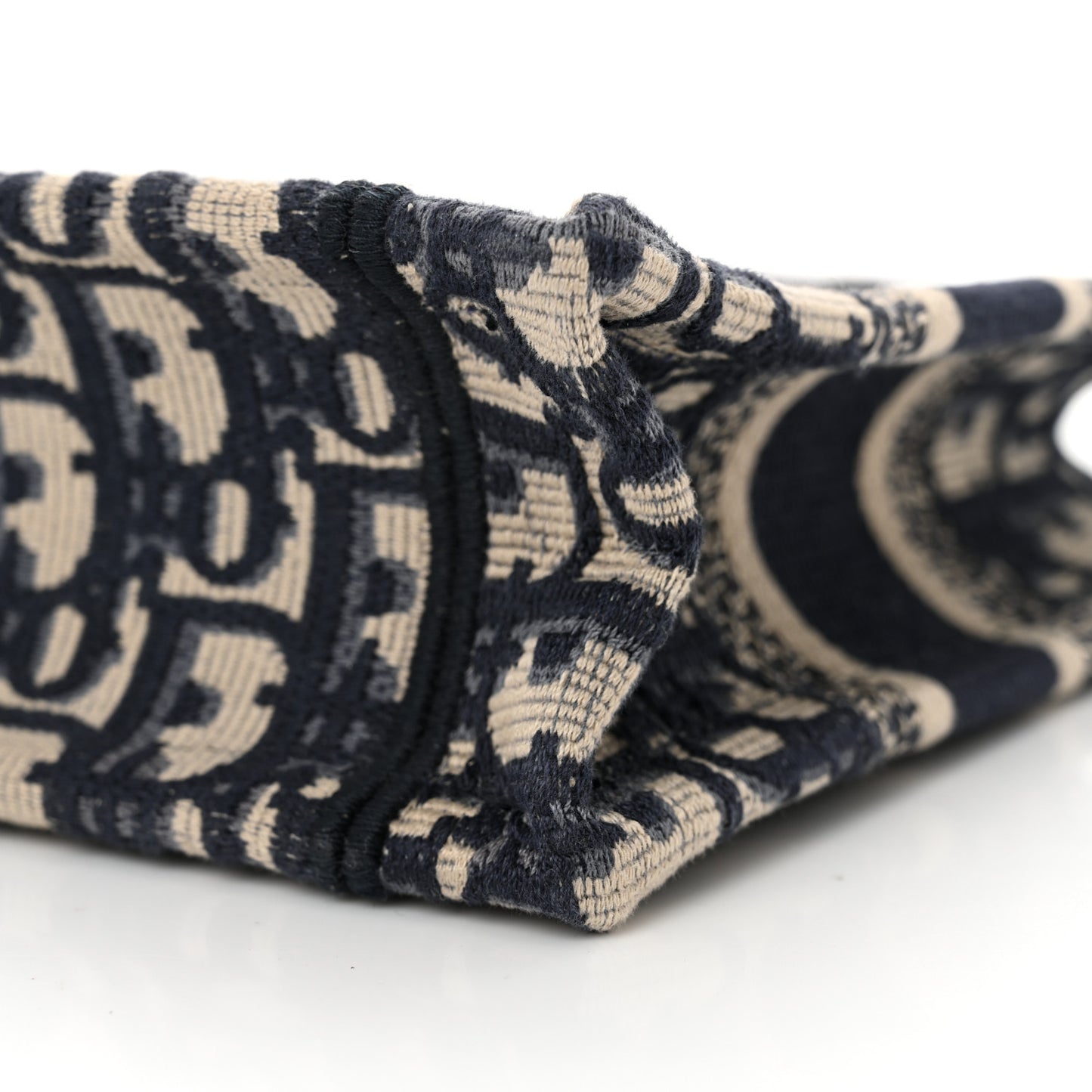 Oblique Mini Book Tote Blue Multicolor