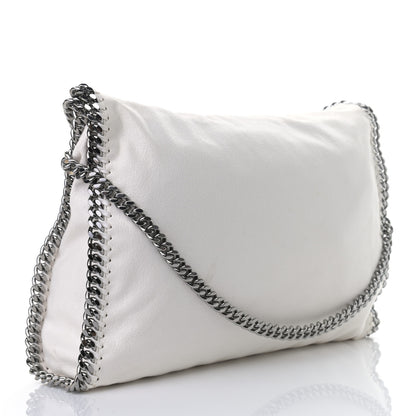 Stella McCartney Shaggy Deer Falabella Fold Over Tote Chalk 2 of 9