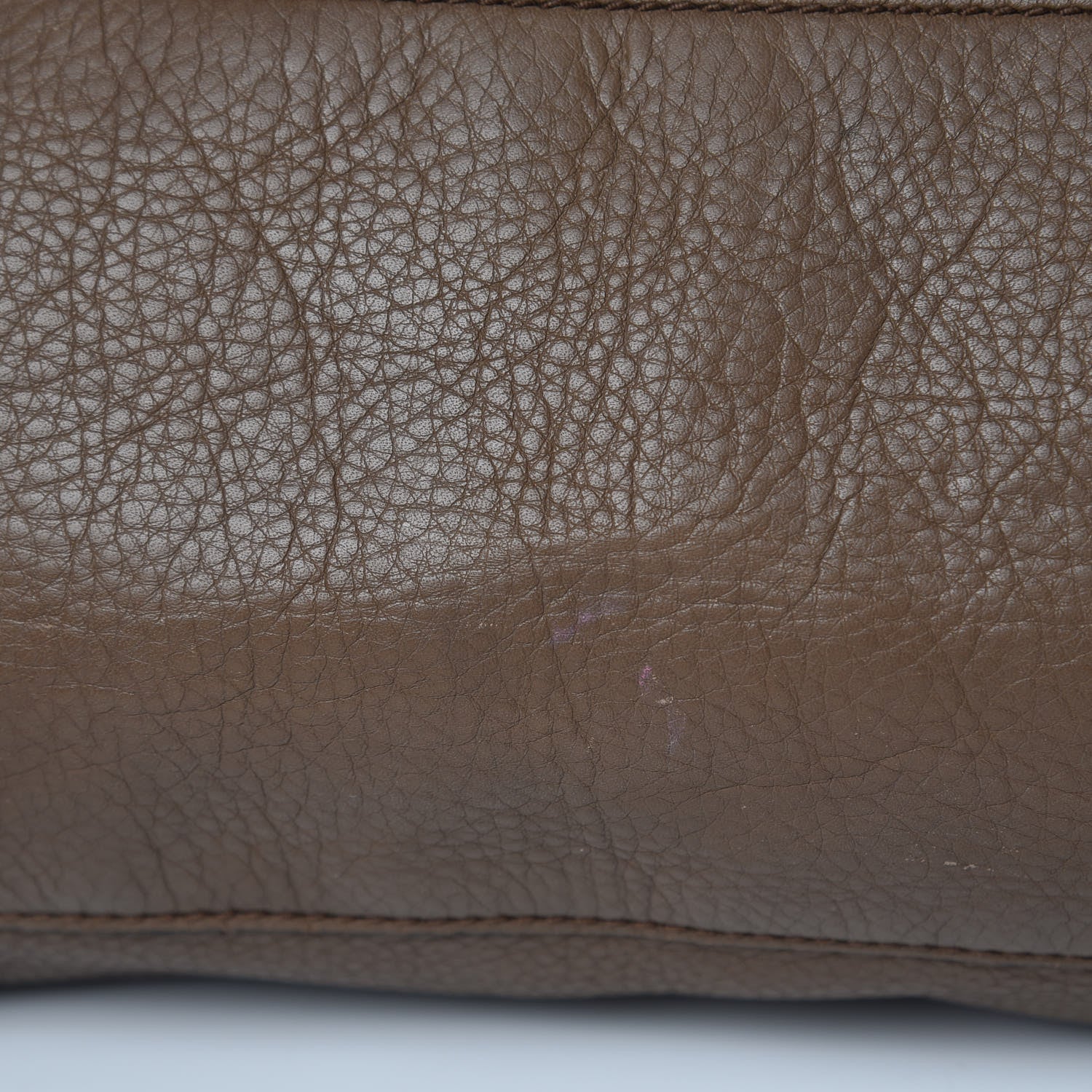 Gucci Pebbled Calfskin Medium Soho Chain Shoulder Bag Maple Brown 13 of 21