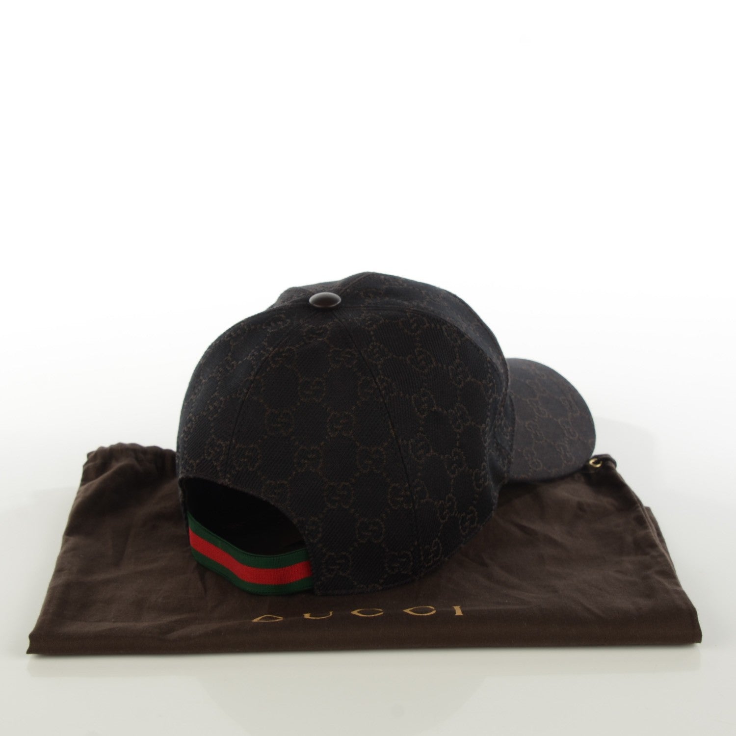Gucci Monogram Web Baseball Hat M Black 4 of 9