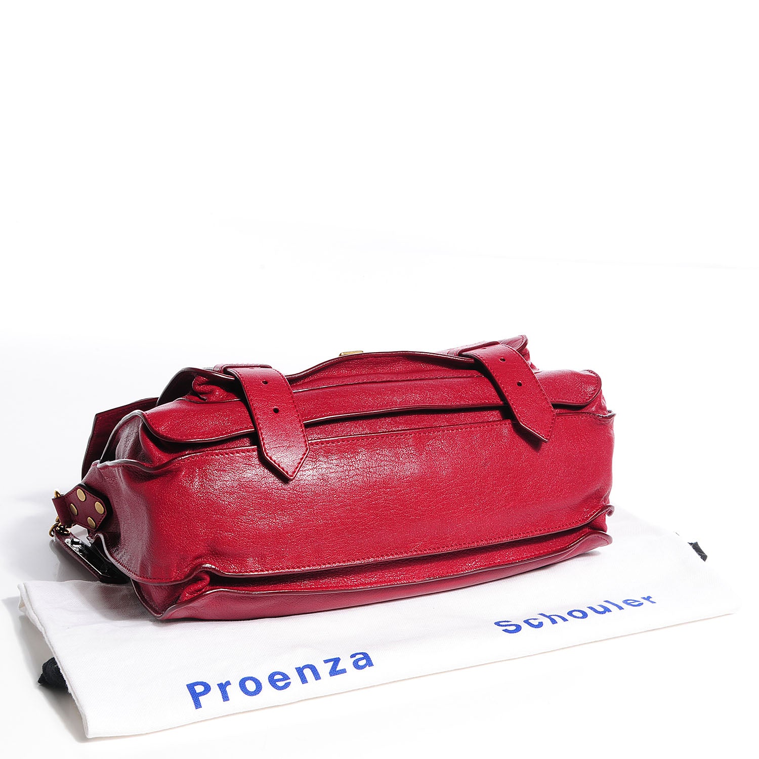 Proenza Schouler Lambskin Medium PS1 Satchel Chianti 9 of 15