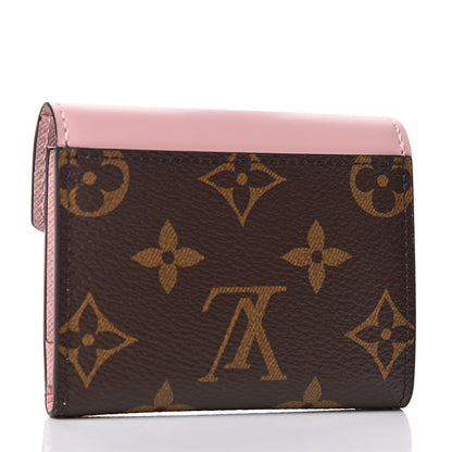 Louis Vuitton Monogram Zoe Wallet Rose Ballerine 3 of 8