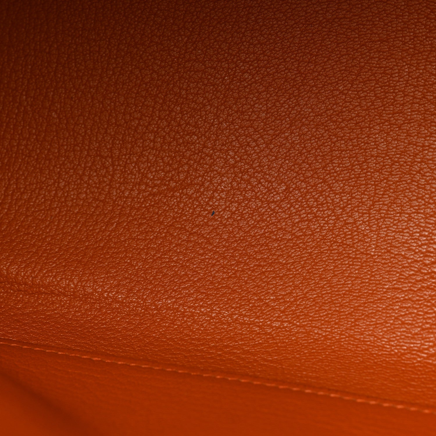 Hermes Taurillon Clemence Kelly Retourne 35 Orange 14 of 26