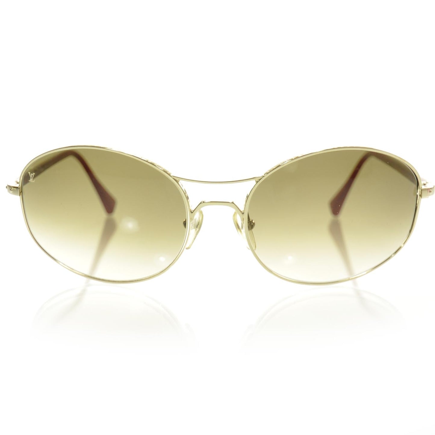 Conspiration Aviator Sunglasses Z0081U Gold