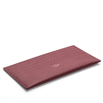 Louis Vuitton Calfskin Felicie Card Holder Insert Fuchsia 4 of 6
