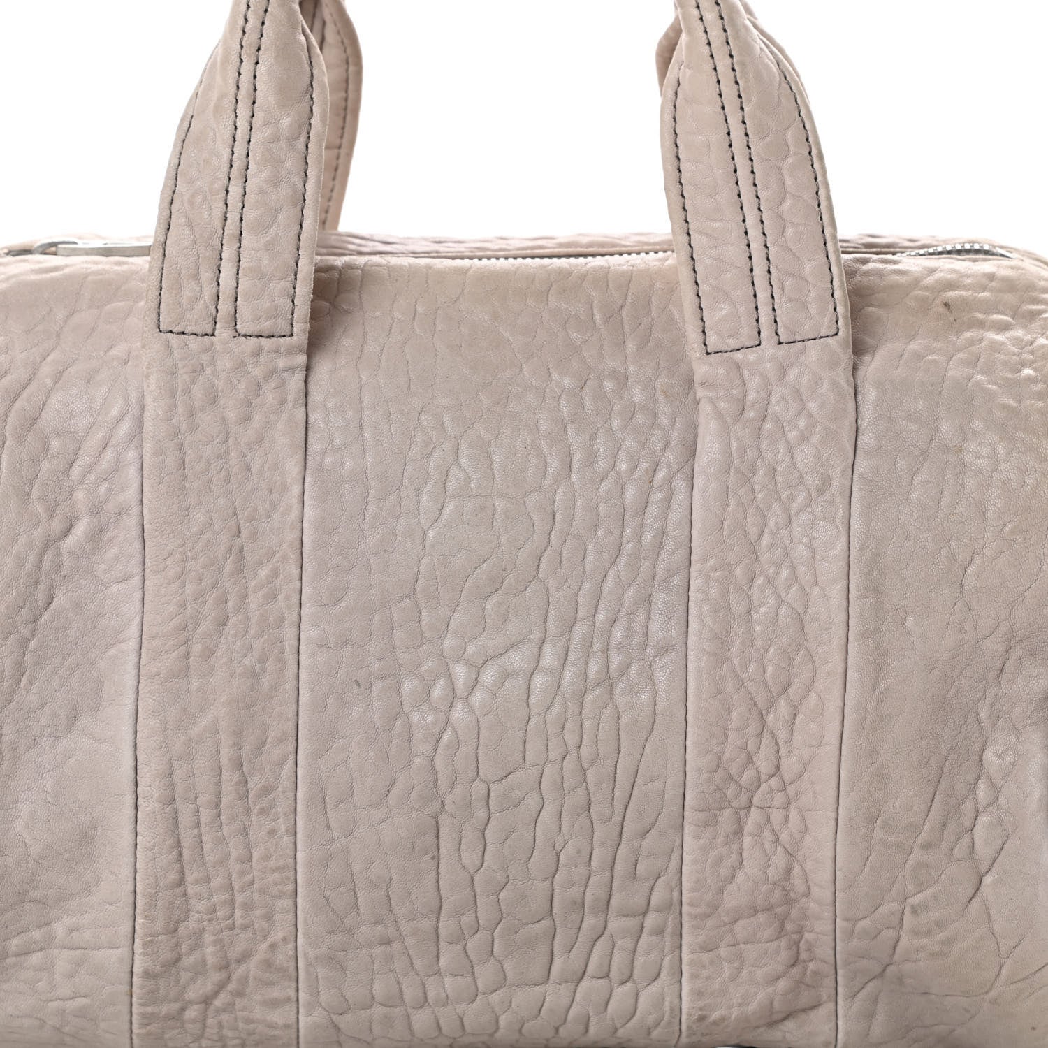 Alexander Wang Pebbled Lambskin Rocco Duffel Grey 8 of 16