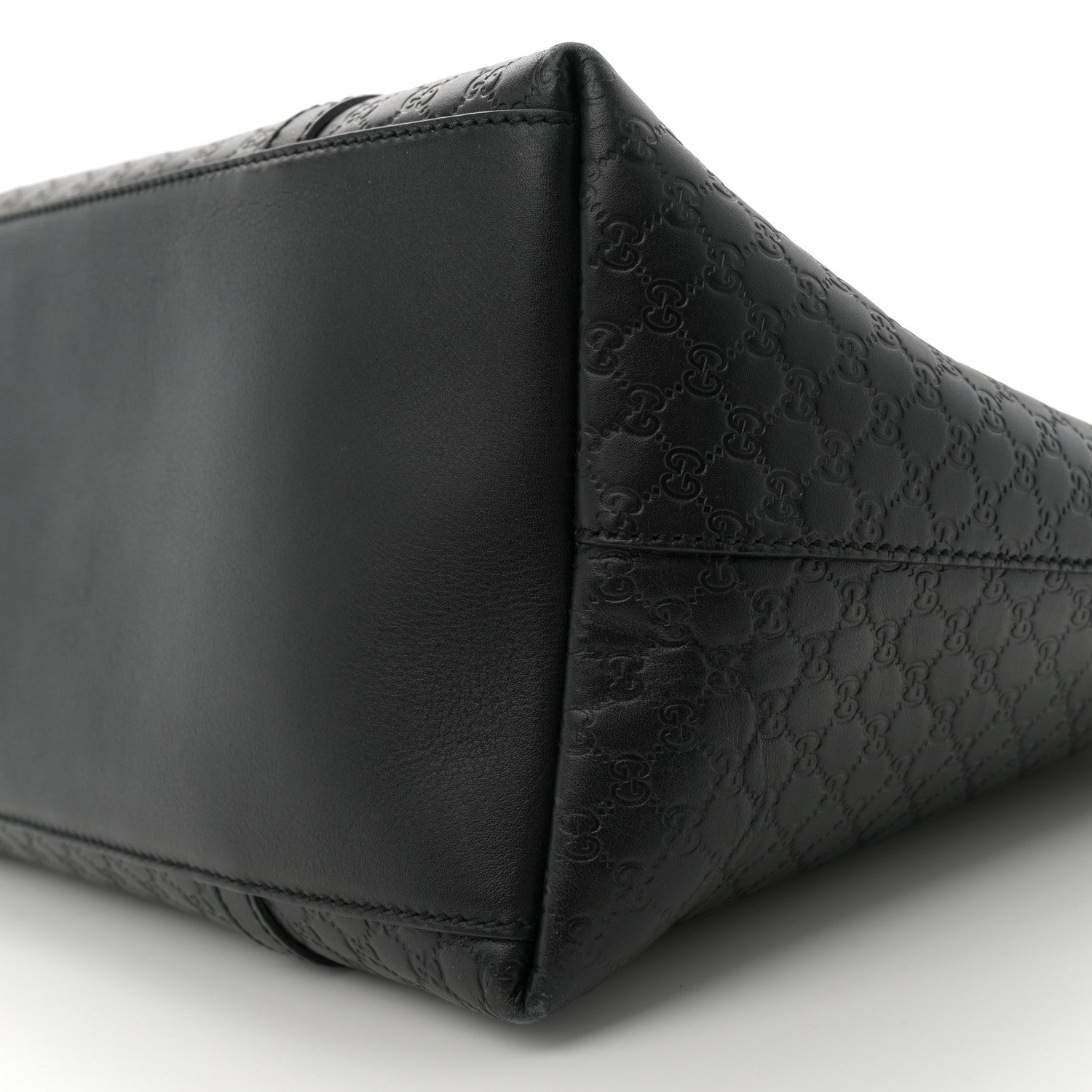 Gucci Soft Microguccissima Large Dome Satchel Black 10 of 11