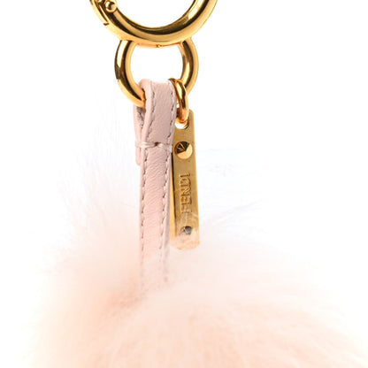 Fendi Fox Rabbit Fur Nappa Metal Small Monster Bag Bug Cube Charm Cheesecake 3 of 3