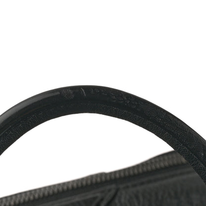 MCM Calfskin Ottomar Monogram Duke Backpack Black 12 of 13