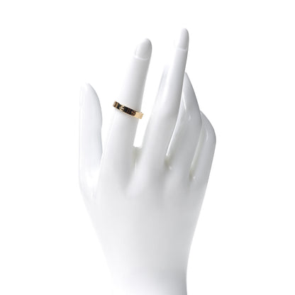 Cartier 18K Yellow Gold 3.5mm LOVE Wedding Band Ring 53 6.5 2 of 6