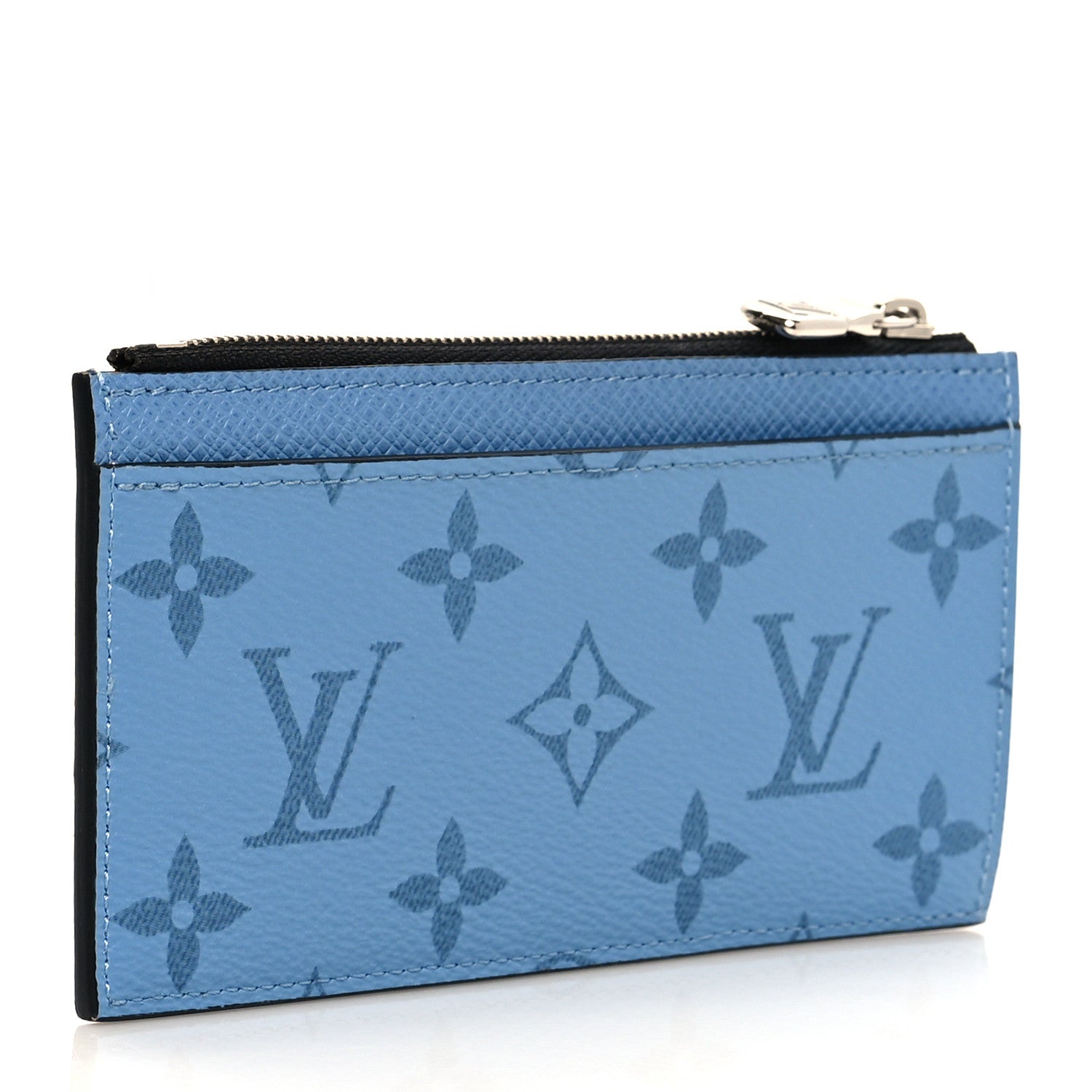 Louis Vuitton Taigarama Coin Card Holder Denim 3 of 7