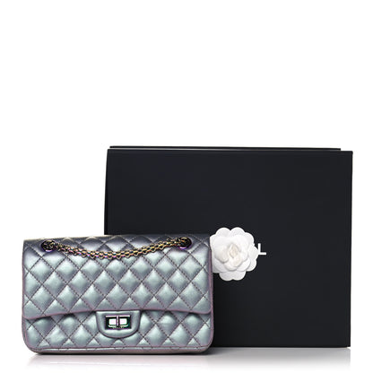 Chanel Iridescent Lambskin Quilted 2.55 Reissue 225 Flap Light Purple 13 of 13