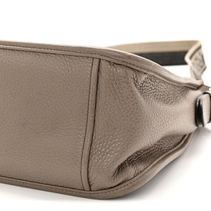 Prada Vitello Daino Soft Hobo Messenger Bag Argilla 10 of 12