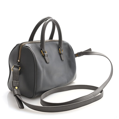 Saint Laurent Calfskin Classic Baby Duffle Fog 3 of 9