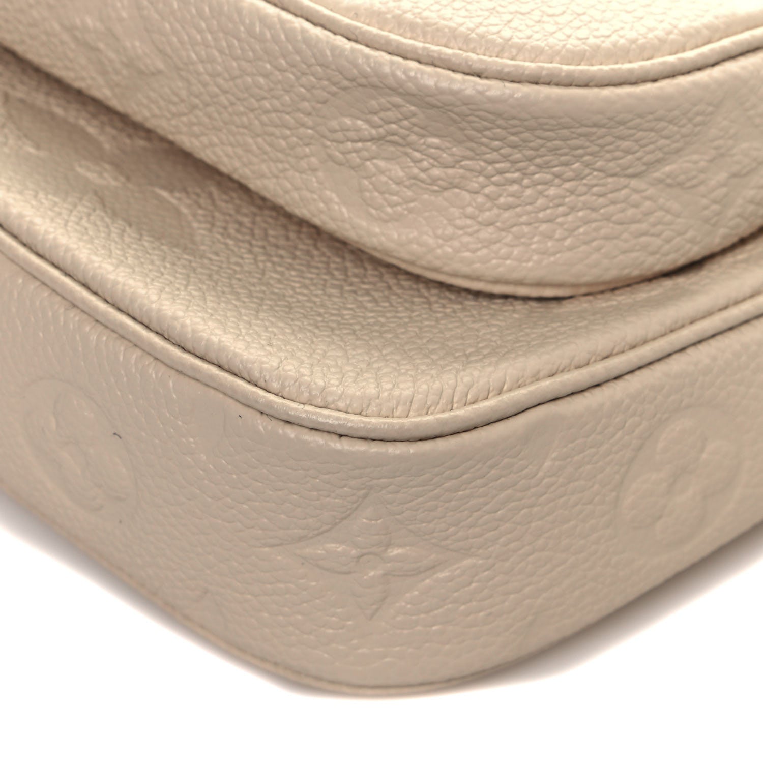 Louis Vuitton Empreinte Monogram Giant Multi Pochette Accessories Cream 10 of 13
