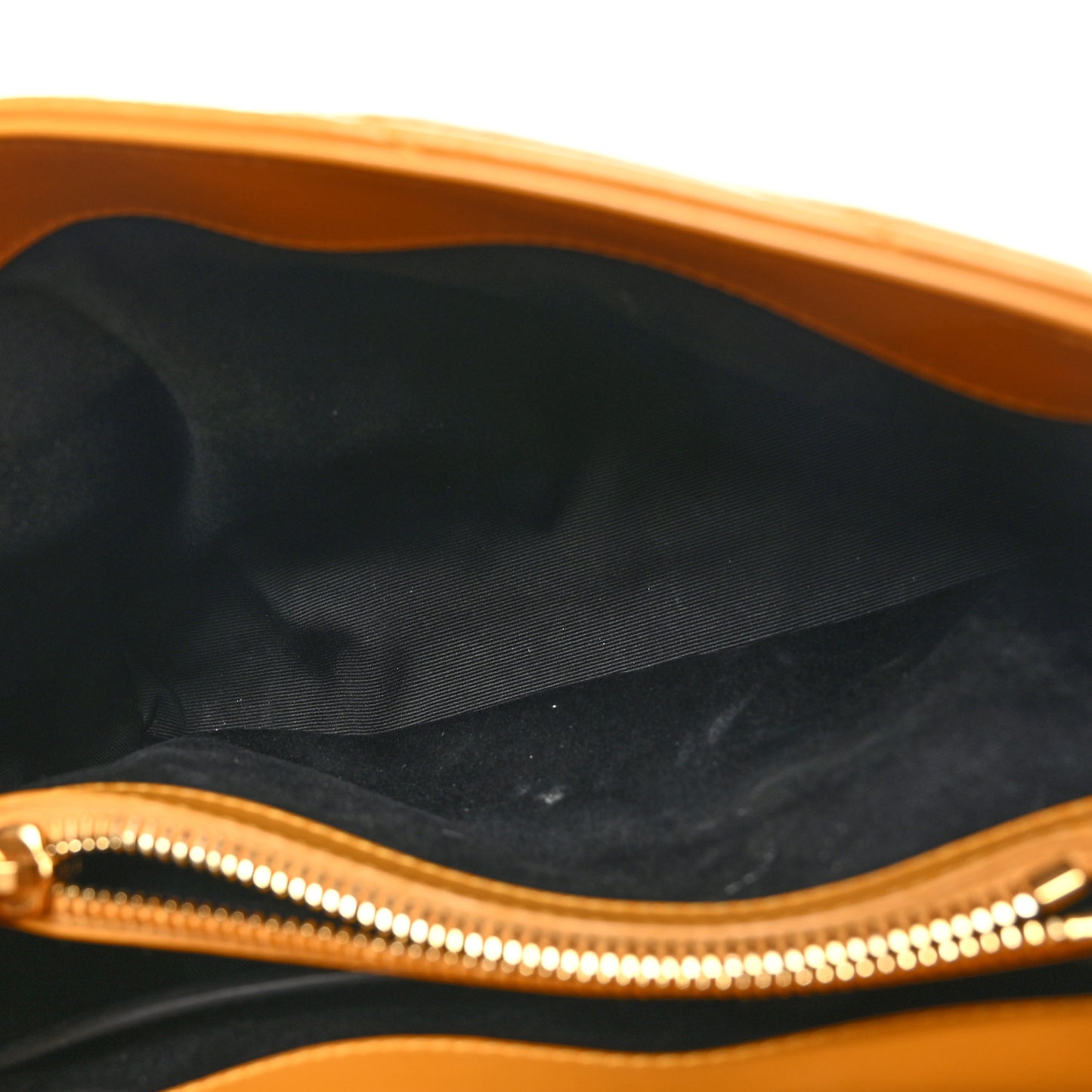 Calfskin Y Quilted Monogram Small Loulou Chain Satchel Cheddar
