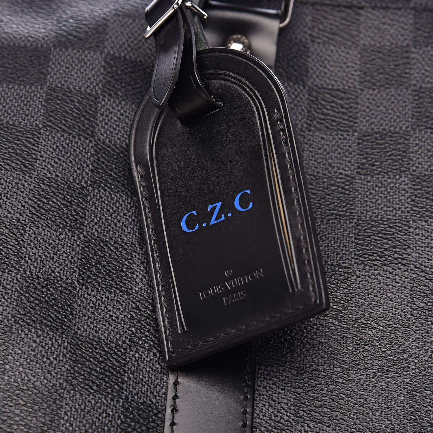Louis Vuitton Damier Graphite Keepall Bandouliere 55 16 of 17